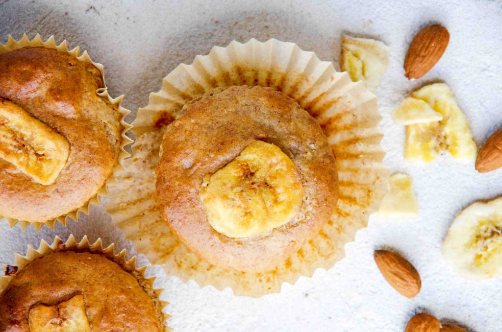 Banana Nut Blender Muffins 