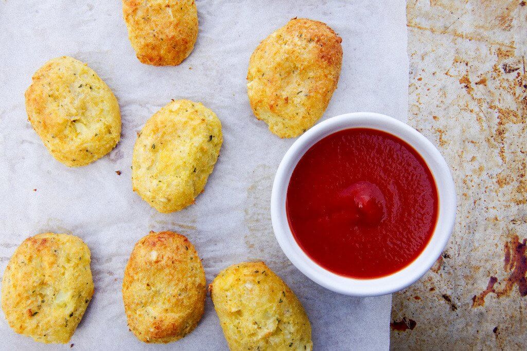 Cauliflower Lunch Box Bites