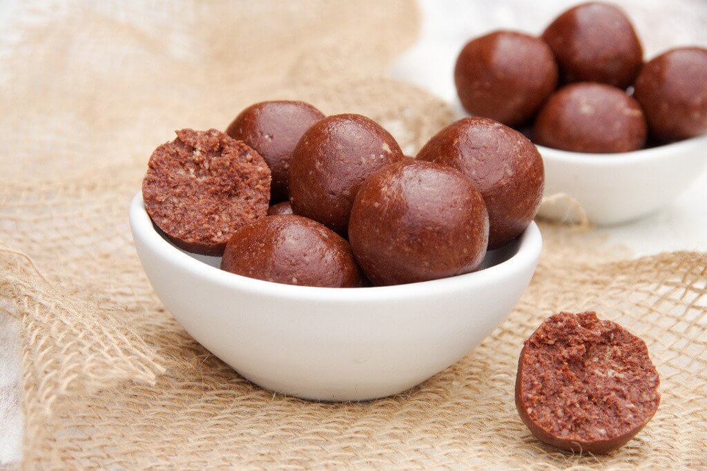 Healthy Chocolate Fudge Bites