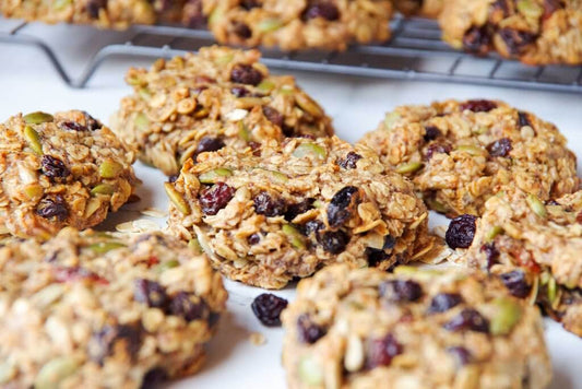 Cinnamon Oatmeal Raisin Cookies