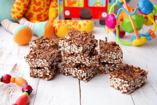 Healthy Chocolate LCM Bars (rice bubble bars)