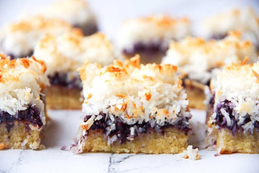 Blueberry Louise Slice