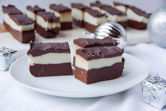 Chocolate Peppermint Slice