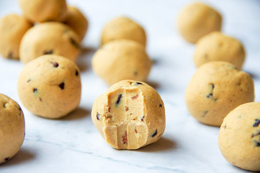 Salted Caramel Cookie Dough Bites