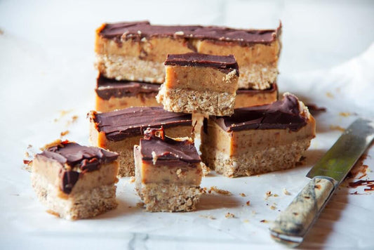 Raw Caramel Slice