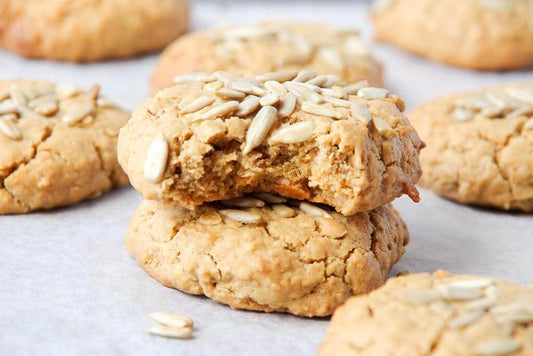 Oat & Sunflower Butter Cookies