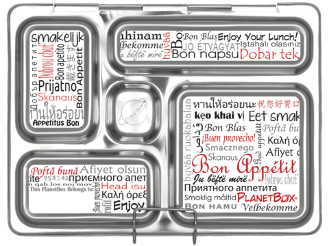 PlanetBox | Rover Stainless Steel Bento Lunchbox