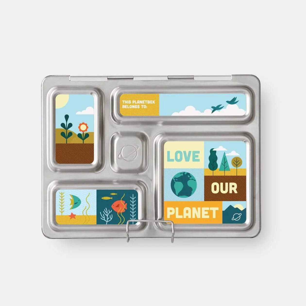 PlanetBox | Rover Stainless Steel Bento Lunchbox