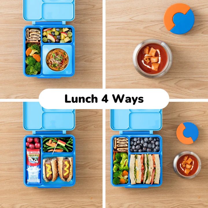 OmieBox Insulated Bento Lunch Box for Kids – Hot & Cold Lunchbox with Thermos (NZ)