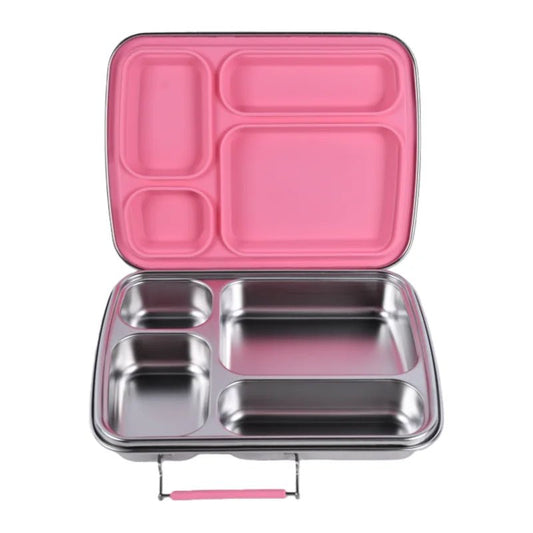 Jumbo Leakproof Bento Stainless Steel Lunch box – 4 Compartment 1040ml