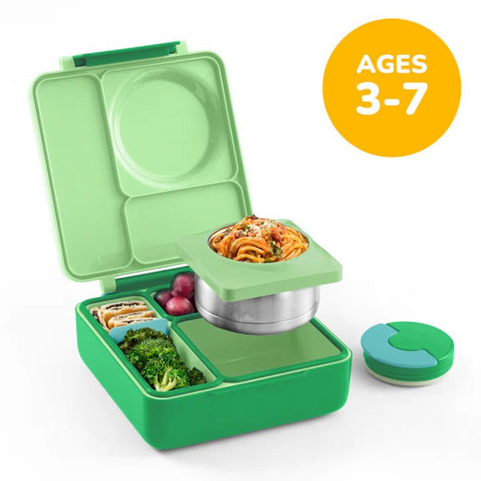 OmieBox insulated bento lunch box for kids with thermos NZ