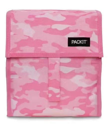 PackIt Freezable Lunch Bag Pink Camo – LunchBox Inc.