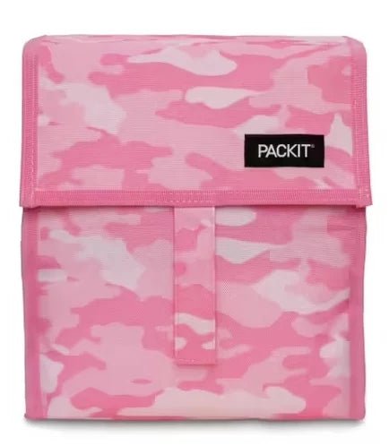 Packit Freezable Lunch Bag Pink Camo - LunchBox Inc.