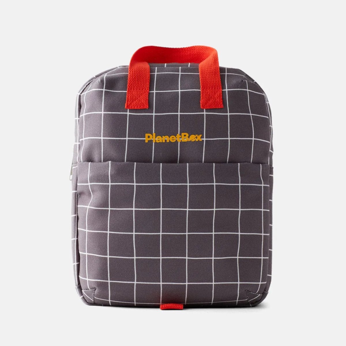 Planetbox Lunch Tote-Planetbox-Lunch-Tote-Gull-Grey-Grid-LunchBox-Inc.