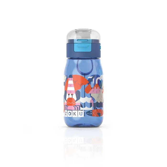 Zoku Kids Flip Gulp Bottle 465ml - LunchBox Inc.