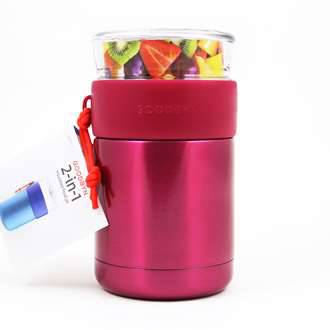 Goodbyn 2 in 1 Insulated Food Jar Thermos plus Snack Compartment - LunchBox Inc.