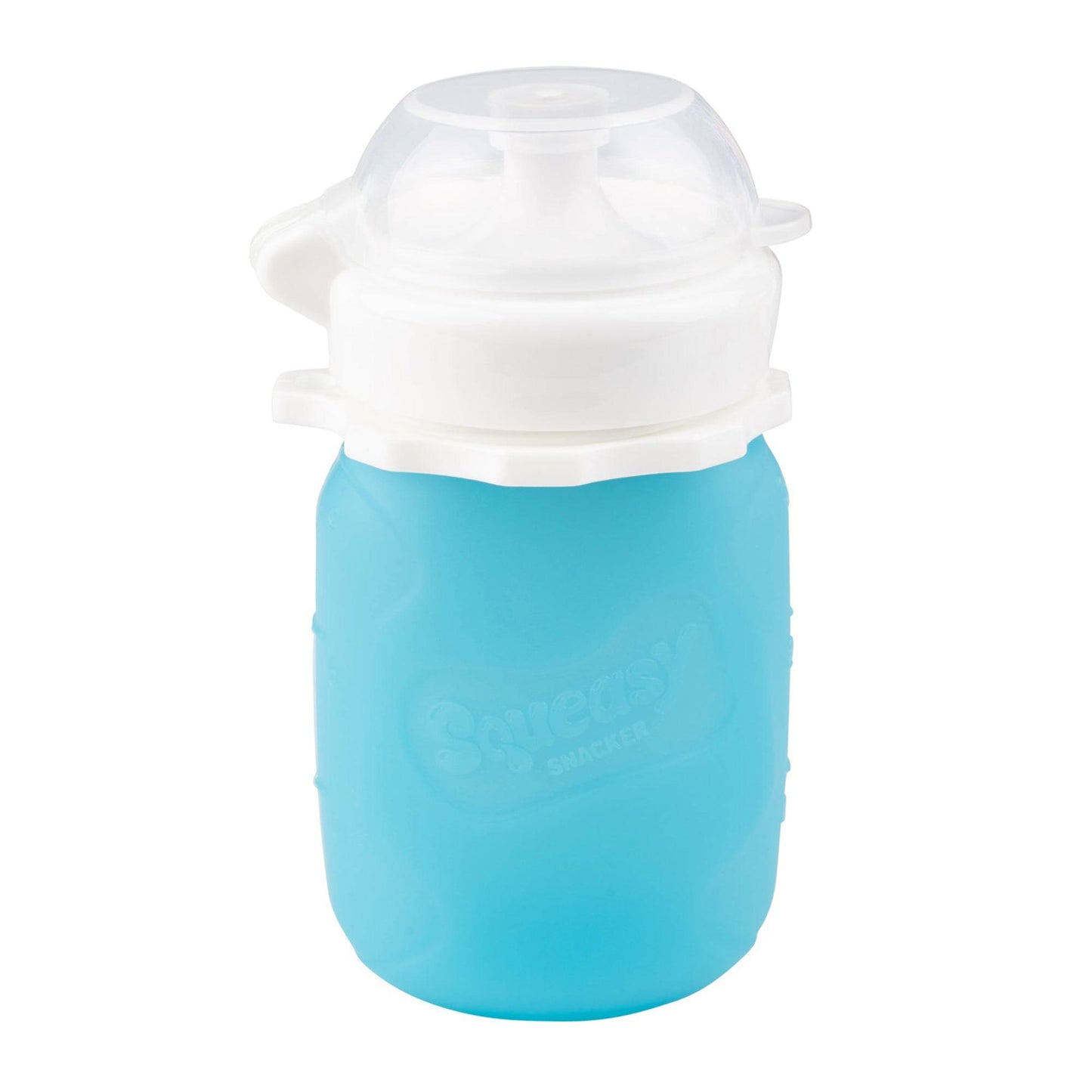 SILICONE SQUEASY SNACKER YOGHURT & DRINK POUCH -104ML -ALL COLOURS - LunchBox Inc.