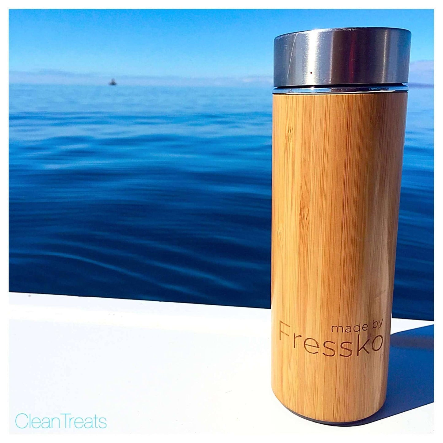 Fressko Rush Bamboo Flask, 300ml - LunchBox Inc.