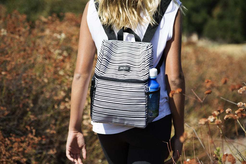 Packit Freezable Lifestyle Backpack Wobbly Stripes