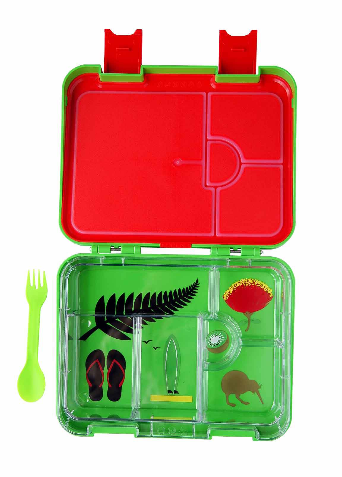 Silver Fern Bento Lunch Box Leakproof Kiwibox 2.0 for Kids