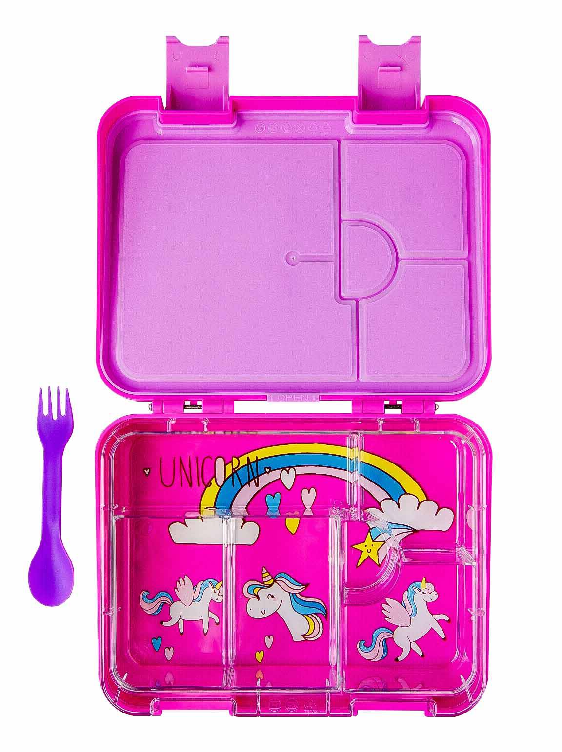 Unicorn Lunch Box Leakproof inside