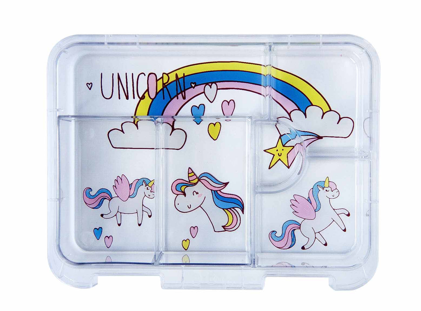 Bento Unicorn Lunch Box inside