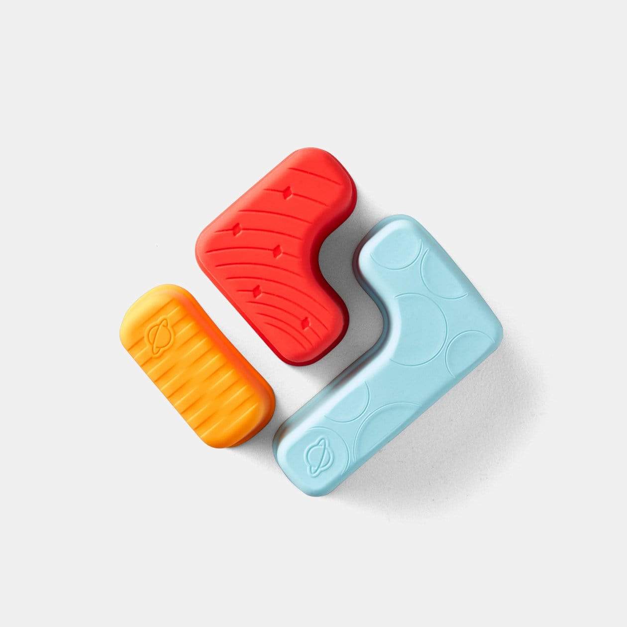 PlanetBox Launch and Shuttle Silicon puzzle pods 4 pack - LunchBox Inc.