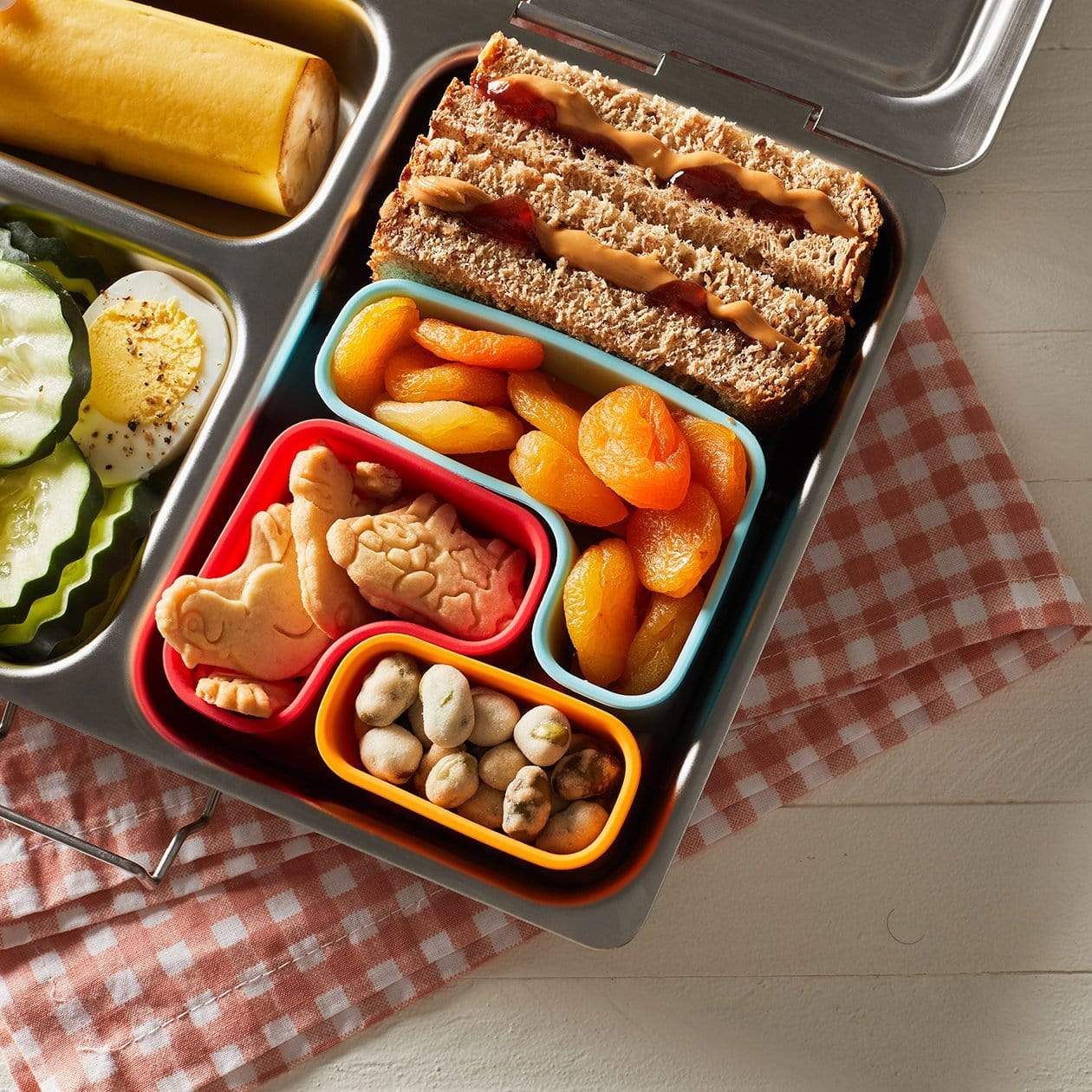PlanetBox Launch and Shuttle Silicon puzzle pods 4 pack - LunchBox Inc.