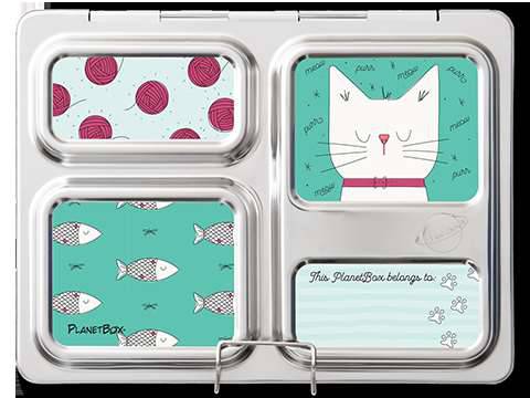 PlanetBox Launch Bento Lunch Box Magnets Only - LunchBox Inc.