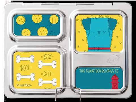 PlanetBox Launch Bento Lunch Box Magnets Only - LunchBox Inc.