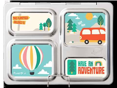 PlanetBox Launch Bento Lunch Box Magnets Only - LunchBox Inc.