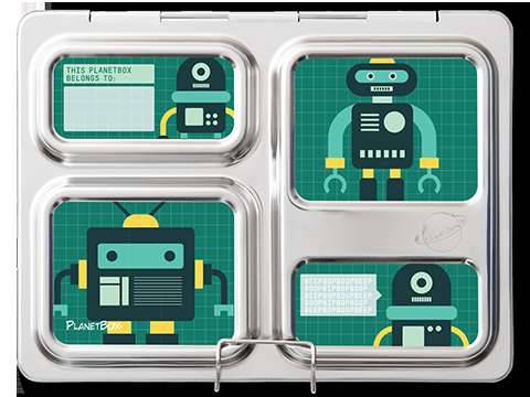 PlanetBox Launch Bento Lunch Box Magnets Only - LunchBox Inc.