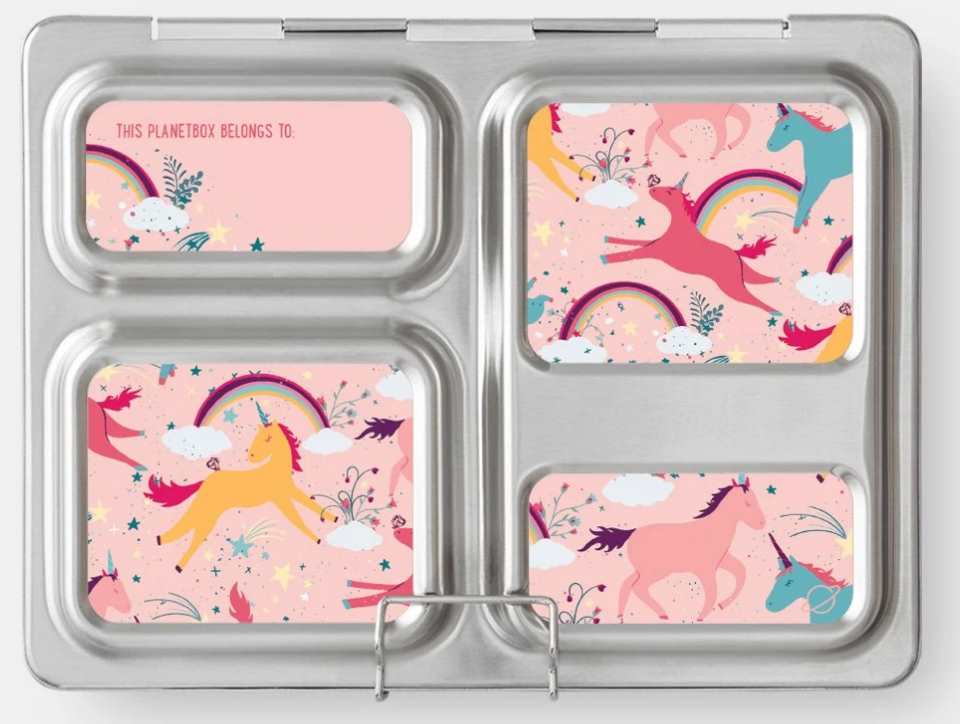 PlanetBox Launch Bento Lunch Box Magnets Only - LunchBox Inc.