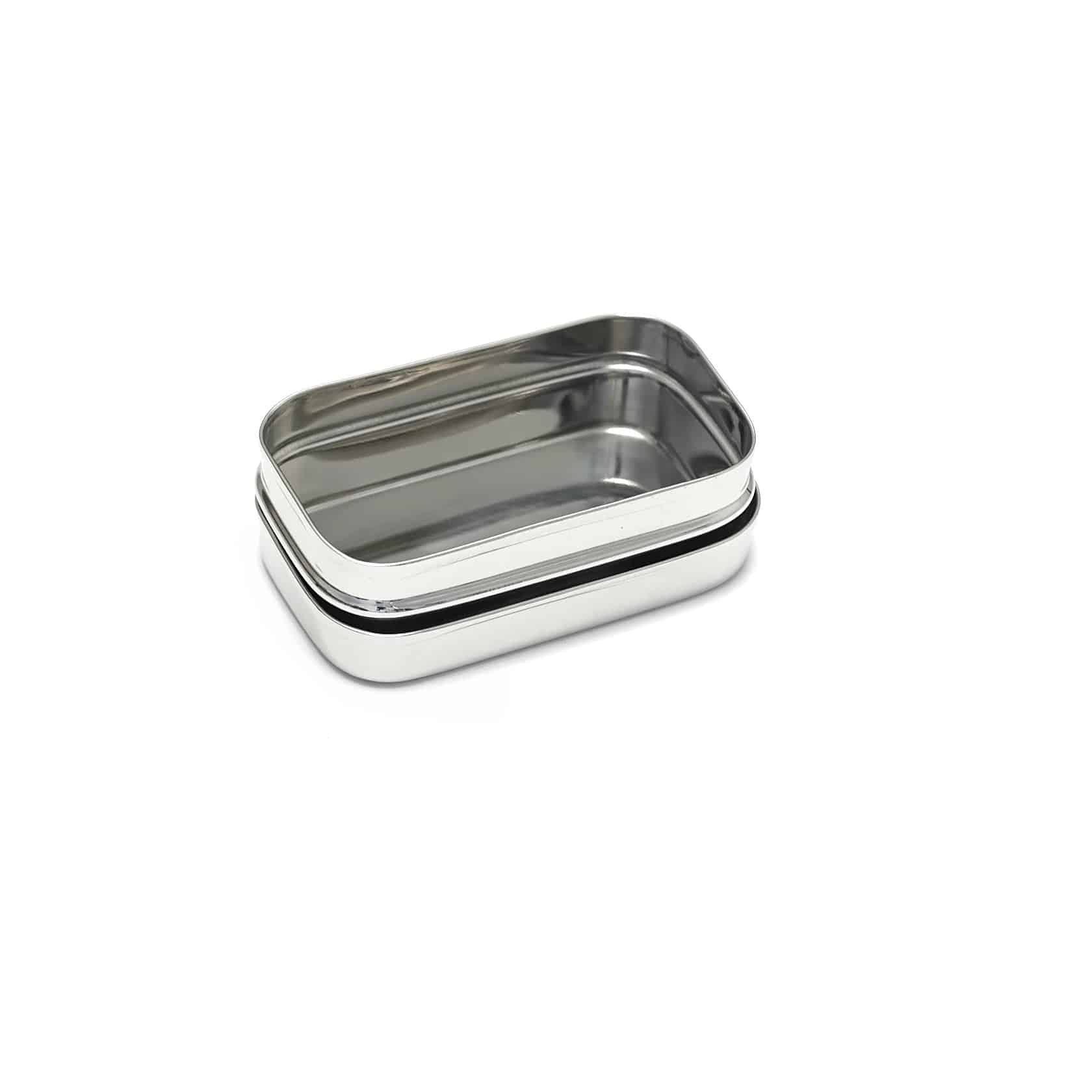 Meals In Steel Small Snack Box Stainless Steel - LunchBox Inc.