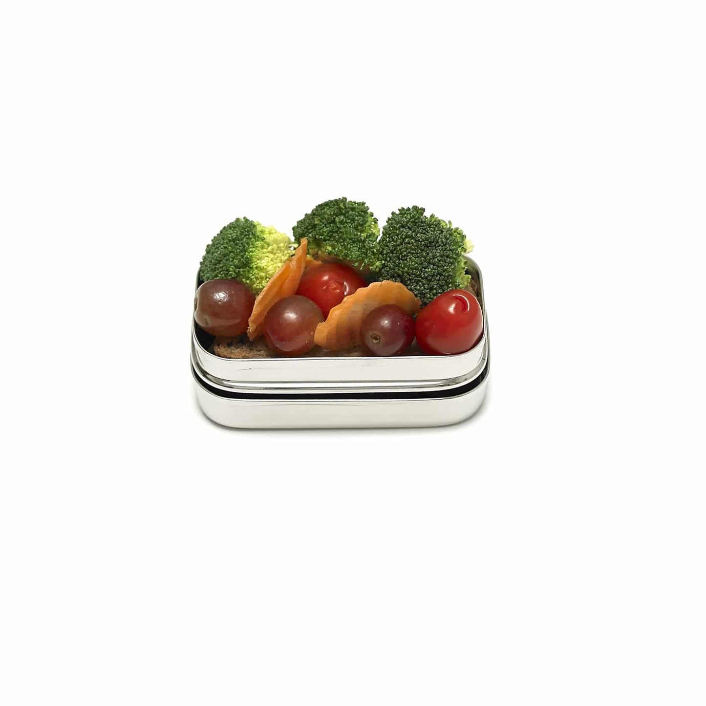 Meals In Steel Small Snack Box Stainless Steel - LunchBox Inc.