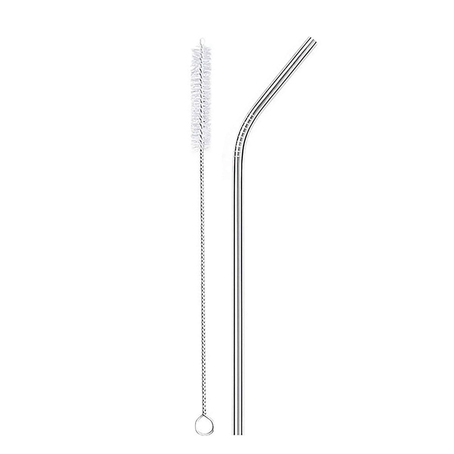 Meals In Steel Mixed Straw Pack with Vegan Brush