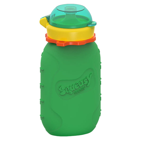 Silicon Squeasy Snacker Yogurt and Drink Pouch 180ml - LunchBox Inc.