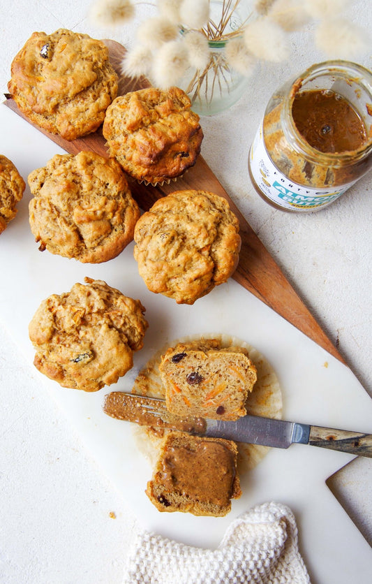 Gluten Free Carrot & Raisin Muffins