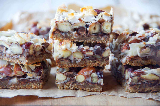 Hazelnut and Coconut Monkey Bars