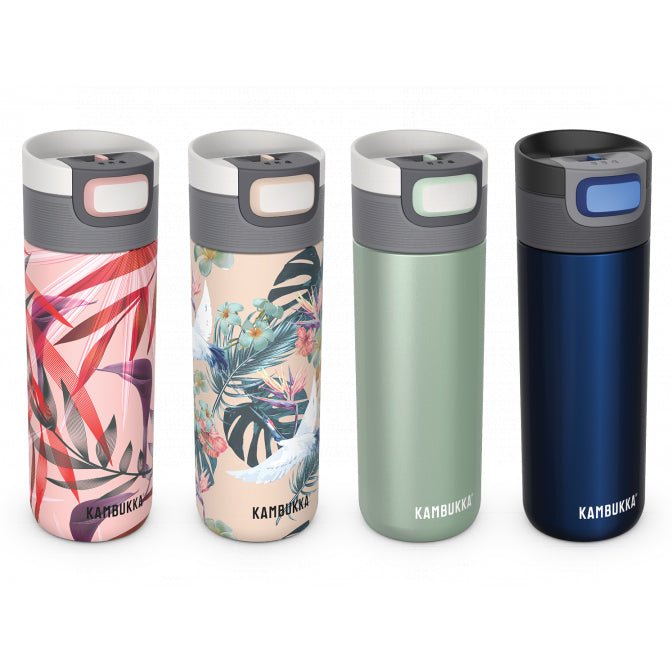 With your Kambukka travel mug you can enjoy your home made coffee at your desk.