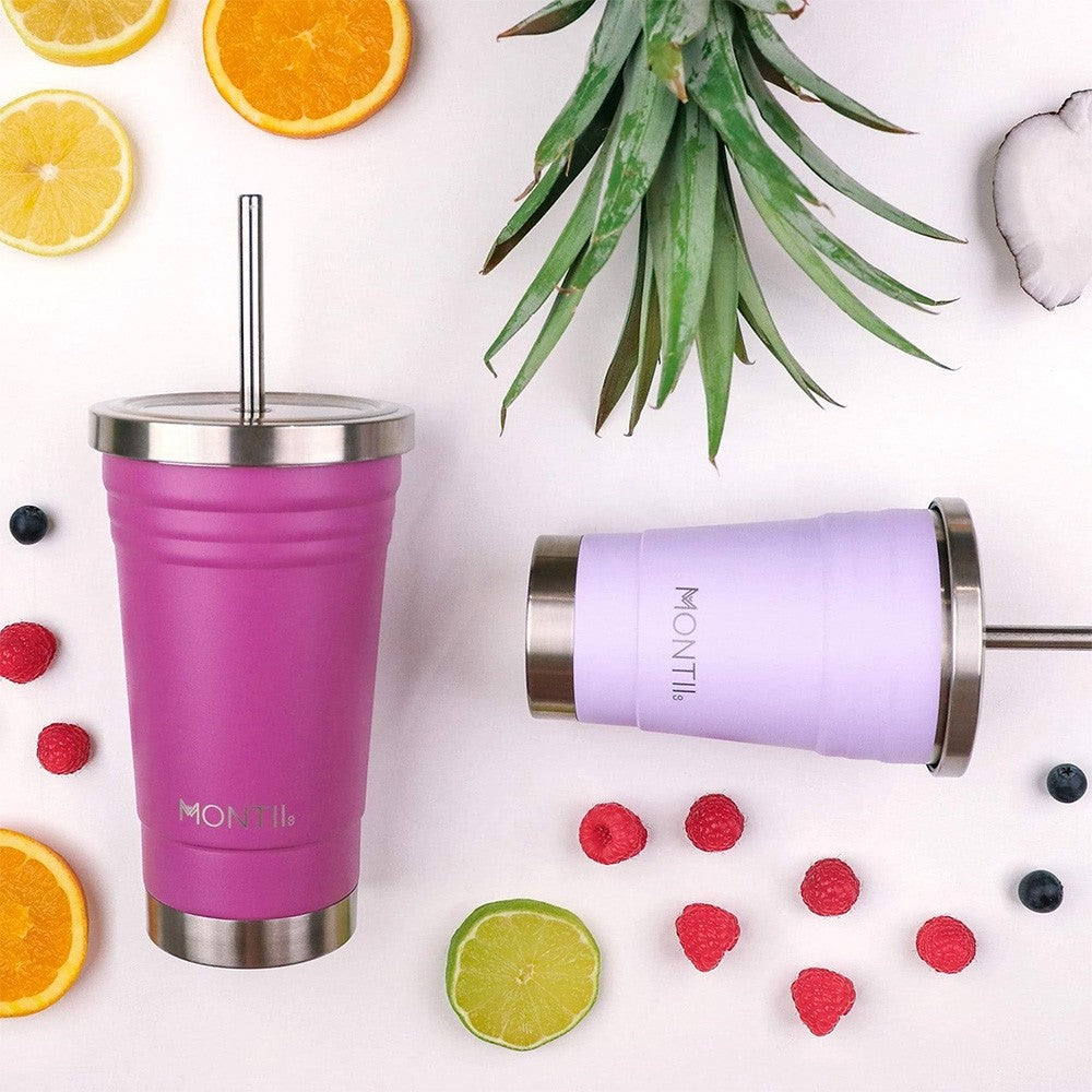 Shop our range of stainless steel reusable smoothie cups and coffee cups designed to keep your chilled drinks cool and your coffee hot