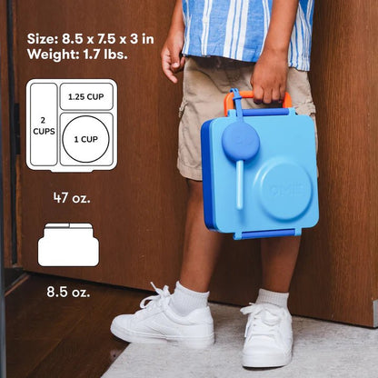 OmieBox Insulated Bento Lunch Box for Kids – Hot & Cold Lunchbox with Thermos (NZ)