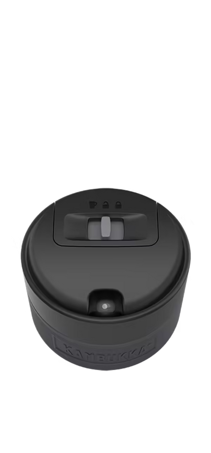 Kambukka ETNA 3-in-1 Snapclean Travel Mug 500ml - Black Steel