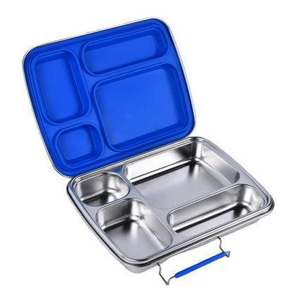 Jumbo Leakproof 4 Compartment Stainless Steel Lunch box – 1040ml - Pre Order 15th Feb