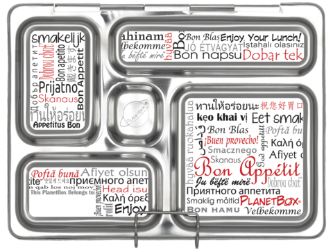 PlanetBox | Rover Stainless Steel Bento Lunchbox