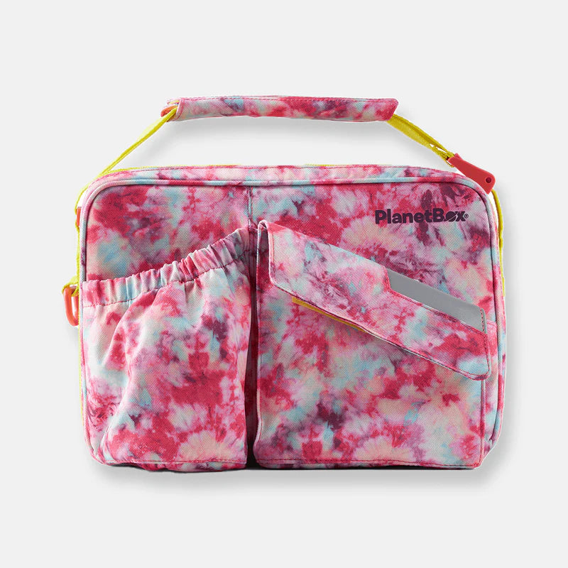 Planetbox Insulated Carry Bag Blossom Pea Tie Dye