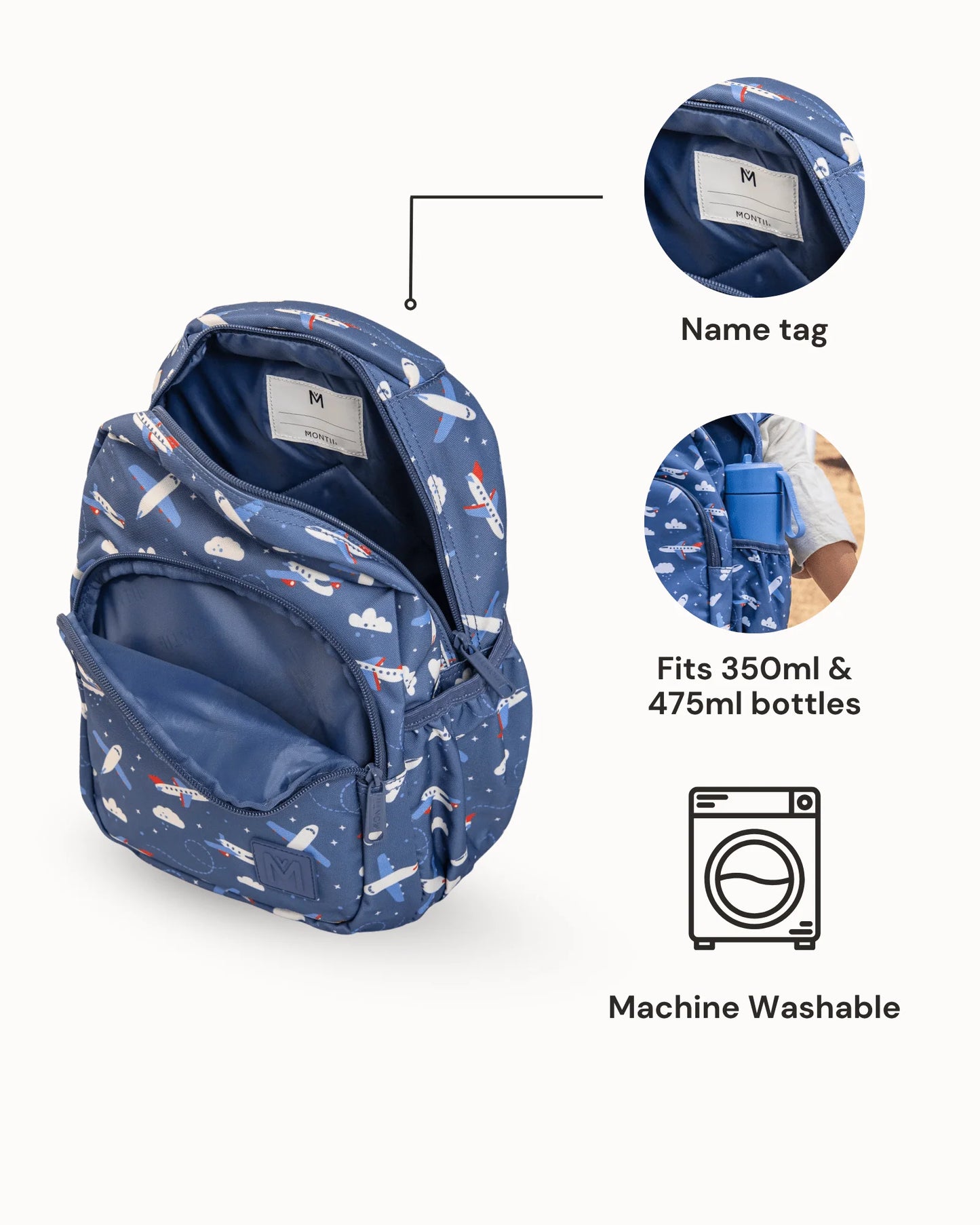 MontiiCo Kids School Backpack NZ – Lightweight, Durable & Machine Washable