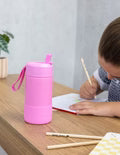 MontiiCo 350ml Kids Drink Bottle NZ – Leakproof Insulated Sipper