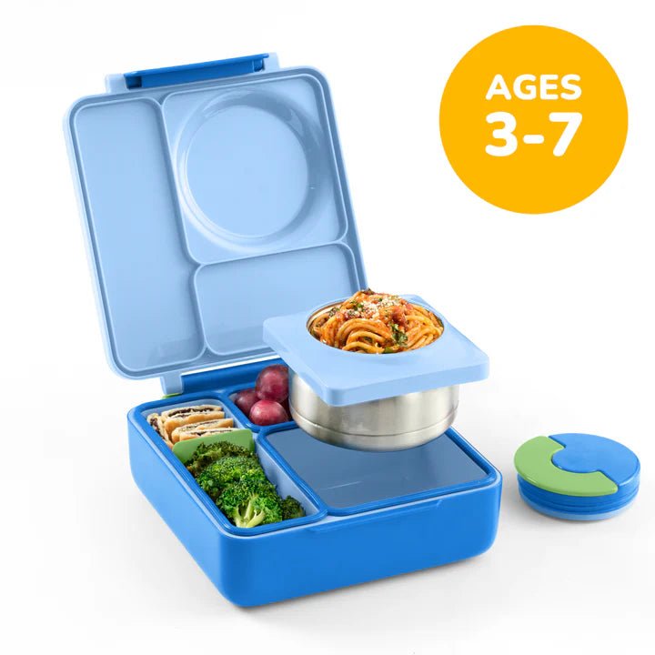 OmieBox insulated bento lunch box for kids with thermos NZ