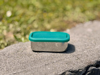 Meals In Steel Airtight Rectangular Snack Container